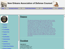 Tablet Screenshot of noadc.org